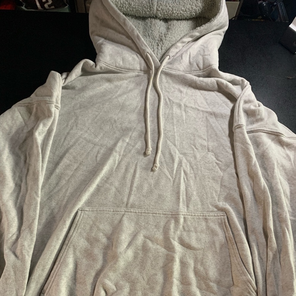 Medium American Eagle soft plush hooded sweatshirt.
